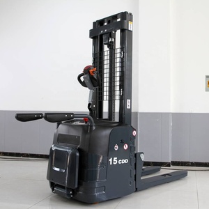 Apilador Eléctrico de Palés, Apilador Eléctrico Contrapesado Seguro y Estable, Potente Apilador Eléctrico de Palés de 2 Toneladas - Product Image 1