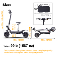 Freeboy US CA UK Warehouse J30MAX EScooter Vente en gros Pas cher Puissant Dropshipping Adulte Élégant Tout-terrain Scooter électrique