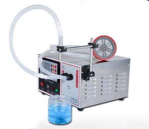 Plastic Water Cosmetic Ice Cream Perfume Bottle Filler Portable Digital Control <b>Pump</b> Beverage Jars Liquid Filling Machine - Product Image 3