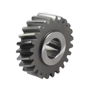 Pièces de transmission de puissance, engrenage d'entraînement en acier C45 de haute qualité, traitement de surface noirci, OEM ANSI - Product Image 6