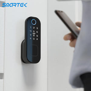 TTlock Kỹ Thuật Số Khóa Cửa Cổng Chống Nước Thẻ Vân Tay Mật Khẩu Không Cần Chìa Khóa Ứng Dụng Khóa Vành Điện Thông Minh Ngoài Trời - Product Image 4