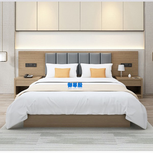 Yu Zun Yin Hotel Bedroom <b>Set</b> Standard Size Complete Furniture For Apartment Homestay Rental Rooms - Product Image 1
