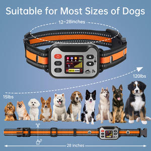 Système de clôture sans fil <span class=keywords><strong>GPS</strong></span> pour <span class=keywords><strong>chien</strong></span>, <span class=keywords><strong>puce</strong></span> importée, <span class=keywords><strong>collier</strong></span> récepteur à choc électrique, étanche IP67, plastique, 15-120 LBS, suivi en temps réel - Product Image 6