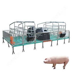 Cajas de parto para granjas de corrales para equipo de cerdos Valla de límite de cerdas