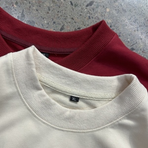 Camiseta de Hombre Extra Grande de 280g con Bordado Creativo de Moda, Algodón de Pelo Largo Lavado, Manga Corta, Cuello Redondo, Venta al Por Mayor - Product Image 6