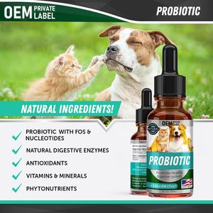 Premium Probiotica Voor Honden En Katten-Spijsverteringsenzymen & Probiotica Supplement-Helpt Bij Het Braken Van Gas, Constipatie Slechte Adem - Product Image 6