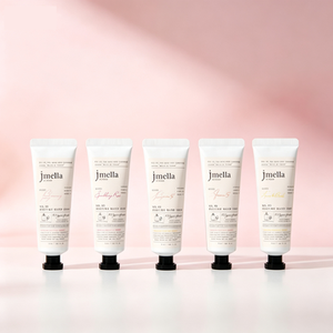 JMELLA en FRANCIA Crema de Manos Perfumada con Aroma a Peonía, Mascarilla de Manos 2 en 1, Hecha en Corea, Crema Exfoliante y Nutritiva, Venta al por Mayor - Product Image 5