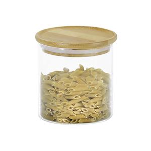 Recipiente de Almacenamiento KESPER con Tapa de Madera de 1.5L para Pasta y Productos Secos - Product Image 1