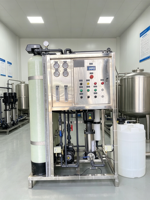 Système de filtration d'eau par osmose inverse compact 250L/H, machine RO commerciale