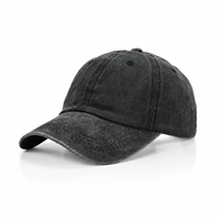 Gorra Trucker Vintage de Algodón Lavado con Correa Ajustable, Unisex, Casual, para Exteriores, Panel Frontal Liso, Venta al Por Mayor