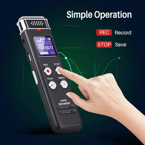 Grabadora de voz de alta capacidad de 32GB para venta al por mayor, cancelación de ruido y grabación de sonido eficiente en varios entornos - Product Image 6