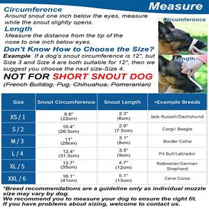 Museruola per cani traspirante di alta qualità all'ingrosso con cinghie regolabili museruole da addestramento per animali domestici Anti-morso per cani - Product Image 3