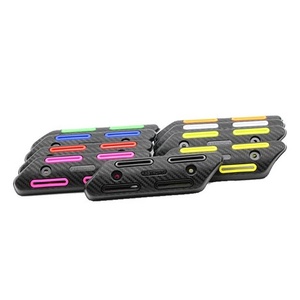 CXMOTO Protecteur de silencieux d'échappement de moto Couvercle de bouclier thermique anti-brûlure en plastique durable - Product Image 1