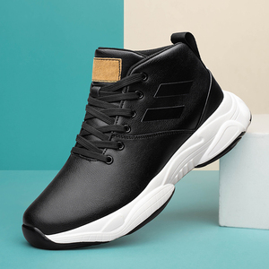 Chaussures de sport respirantes pour hommes, toutes saisons, style décontracté, rehaussantes de 8 cm, en maille tendance, invisibles, 6 cm - Product Image 5