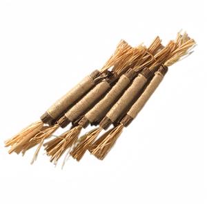 Bâtons <span class=keywords><strong>à</strong></span> grignoter et <span class=keywords><strong>à</strong></span> nettoyer les dents pour chats, en <span class=keywords><strong>bois</strong></span> de ver <span class=keywords><strong>à</strong></span> <span class=keywords><strong>bois</strong></span>, en herbe de raphia et en fruits de galle - Product Image 3