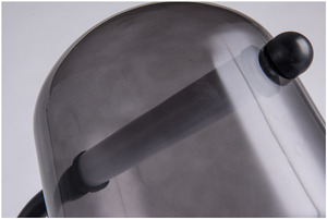 Nórdico simple <span class=keywords><strong>hotel</strong></span> lado de la cama de cuello de <span class=keywords><strong>cisne</strong></span> Luz de escritorio negro de cristal led lámpara de mesa de estudio de lectura - Product Image 4
