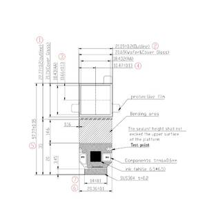 SY103WAM19 1,03 pulgadas 2560x2560 Si-OLED Panel legible con luz solar MIPI AMOLED para HMD AR VR - Product Image 1