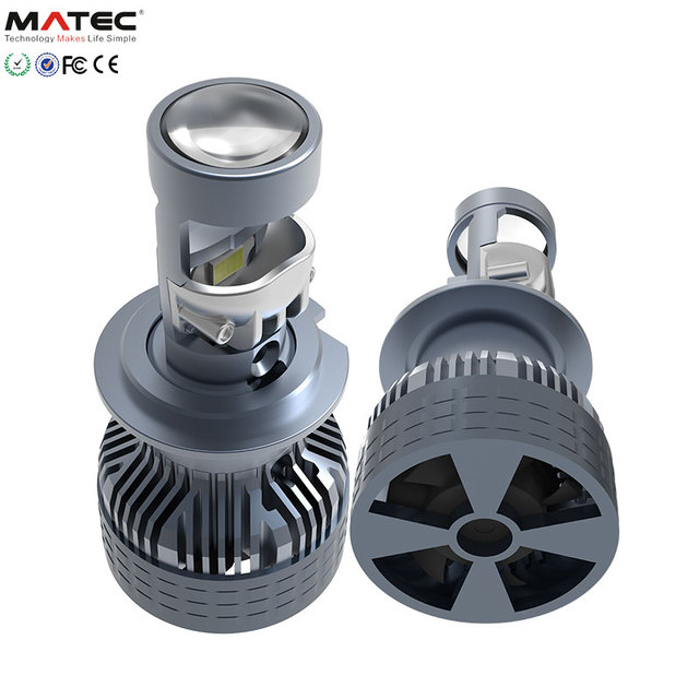 MATEC A17 LED Projector Lens H4 12V 6000K 13000 Lumens IP68 Waterproof