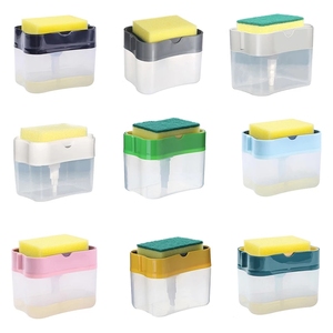 Dispensador de Esponja y Cepillo de Cocina al por Mayor, Tipo Caja, con Paño y Jabón Baijie, ¡Gran Venta! - Product Image 2