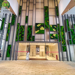 Panneau mural en mousse véritable Panneau fait main en mousse préservée Panneau de mousse personnalisé pour la décoration intérieure artistique - Product Image 5