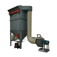 Colector de polvo de bolsas resistentes a altas temperaturas, filtro de bolsas para gases de combustión de calderas para hornos de biomasa y carbón.