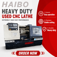 Tour à métaux CNC horizontal robuste CCK6140 à broche unique, portée de 400 mm, course de 1000 mm, 380 V, automatique, haute productivité, d'occasion