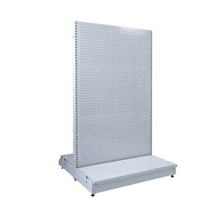 Double-Sided 30X60 Modular Pegboard Display Backboard White Epoxy Powder Coated 1810*1200*900 MM Upright Compatible <b>Racking</b> - Product Image 4