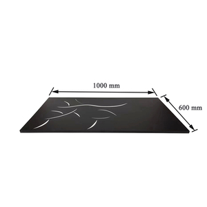 Panneau de poêle noir 1000*600mm et bouclier thermique pour poêle à bois et à granulés - Product Image 2