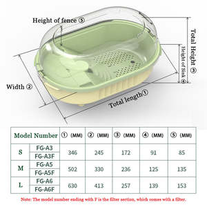 <span class=keywords><strong>Acquario</strong></span> Ecologico di Alta Qualità Sunsun <span class=keywords><strong>per</strong></span> <span class=keywords><strong>Tartarughe</strong></span>, Vasca in Vetro <span class=keywords><strong>per</strong></span> Rettili e <span class=keywords><strong>Tartarughe</strong></span> <span class=keywords><strong>Acquatiche</strong></span> - Product Image 6