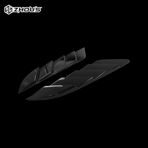 Accesorios para Automóviles, Panel de Moldura Lateral para Capó en Negro Brillante ABS, Protector de Capó, Cubiertas de Ventilación para Guardabarros para el Nuevo <span class=keywords><strong>Defender</strong></span> L663 - Product Image 5