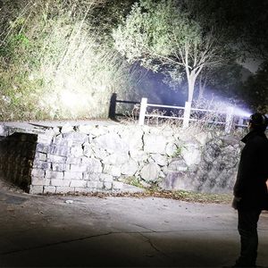 <span class=keywords><strong>Linterna</strong></span> Led <span class=keywords><strong>de</strong></span> <span class=keywords><strong>cabeza</strong></span> giratoria <span class=keywords><strong>de</strong></span> 90 grados, resistente al agua, recargable, 8 LED, 1800 lúmenes, azul - Product Image 5