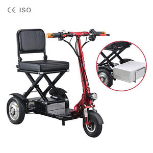 CE mobilité unisexe âgés handicapés rechargeable à énergie solaire électrique scooter - Product Image 4