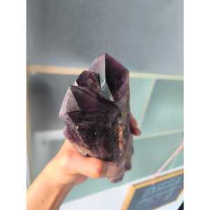Punta de Amatista Natural para Decoración del Hogar y Sanación Espiritual, Sanación con Cristales, Reiki, Puntas de Piedras Preciosas - Product Image 1