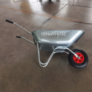 <span class=keywords><strong>Carretilla</strong></span> de Jardín de Acero y Metal WB5204 con Ruedas Neumáticas para Uso Industrial - Product Image 5