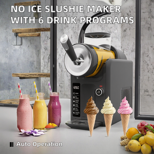เครื่องทำเครื่องดื่มแช่แข็งแบบมืออาชีพ สแตนเลสสตีล ไฟฟ้า พร้อมโปรแกรมตั้งค่าล่วงหน้า 6 โปรแกรม - Product Image 2