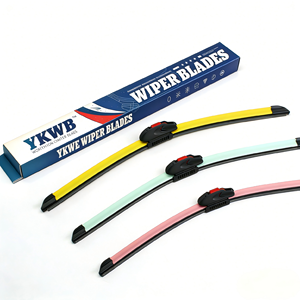 Balais d'essuie-glace OEM en caoutchouc naturel sans armature, longue durée de vie, 12-28 pouces, haute élasticité, toutes saisons, pour pare-brise avant Avensis <span class=keywords><strong>Auris</strong></span> - Product Image 1