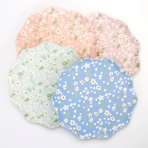 DAMAI Artículos de Fiesta Personalizados, Vajilla Desechable para Bodas, Platos y Servilletas de Papel Desechables con Diseño Floral para Despedida de Soltera - Product Image 3