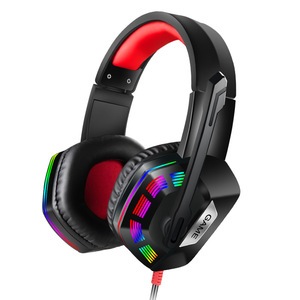 Auriculares para juegos de PC con cable de 3,5mm, auriculares para juegos Rgb, conjunto <span class=keywords><strong>Usb</strong></span>, auriculares para juegos, auriculares promocionales para ordenador baratos con micrófono - Product Image 1
