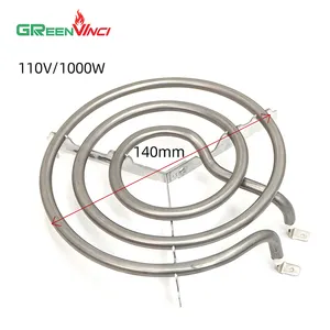 Davinci factory customized oven coil heater electric stove oven heater oven heating element