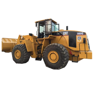 Durable Used CAT 980G 8 Ton <b>Load</b> Capacity 220KW Power Wheel Loader for Transporting Stones Used Caterpillar Backhoe Loaders - Product Image 1