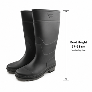 <span class=keywords><strong>Stivali</strong></span> da <span class=keywords><strong>Pioggia</strong></span> in PVC Personalizzati, Leggeri e Impermeabili, <span class=keywords><strong>Stivali</strong></span> da Lavoro in Gomma per Adulti, Neri, Produzione all'Ingrosso per OEM - Product Image 4