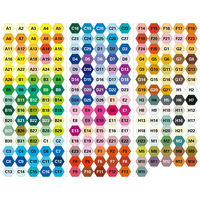 Lot de perles en plastique 221C de style Kpop, 2,6 mm, pour jeunes (7-14 ans) - Accessoires de recharge pour pack supplémentaire Pindou (Quantité limitée)