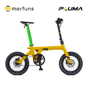 Vélo électrique pliable, léger, facile à conduire et élégant en fibre de carbone, ne pesant que 29 livres, un SUV typique peut contenir 2-3 vélos électriques. - Product Image 3