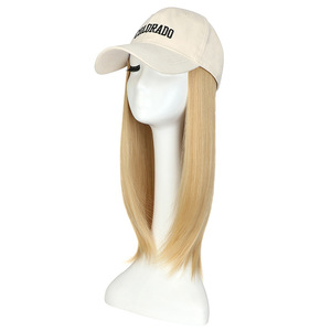 Cappello con Parrucca Integrata: Berretto da Baseball alla Moda con Parrucca Rimovibile Naturale, Leggero e Facile da Abbinare, Copertura Completa della Testa - Product Image 4