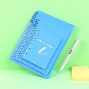 สมุดโน้ตแบบสันห่วงปกแข็ง A5 แบบกำหนดเองขายส่ง พร้อมตัวอย่างปก PP ฟรี สมุดบันทึกแบบสั่งทำจำนวนมากพร้อมลายพิมพ์แบบซับลิเมชั่นและกระดาษแบบกำหนดเอง - Product Image 2