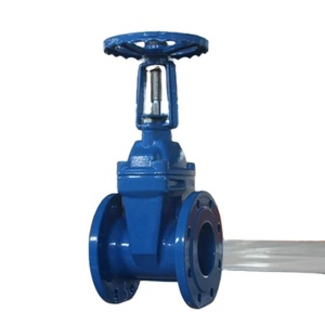 Vanne à opercule en fonte ductile GB/BS 5163 PN16 DN85 3'' avec volant EPDM et tige montante à siège élastique - Product Image 4