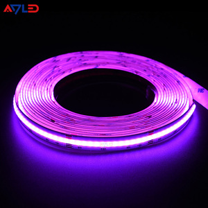 ไฟแถบ LED ความสว่างสูง RGBW COB LED Strip ปรับความสว่างได้ ยืดหยุ่น 896 หลอด/เมตร 24 โวลต์ 12 มม. 16 วัตต์/เมตร แถบไฟ COB - Product Image 3