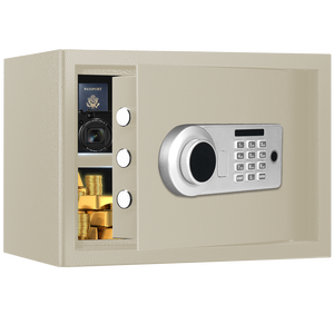 Caja Fuerte Electrónica <span class=keywords><strong>de</strong></span> Acero Sólido AL002-25C, Caja <span class=keywords><strong>de</strong></span> Seguridad para Hotel con Acceso por Huella Dactilar y Aplicación Tuya, Anti-Robo, para Joyas y Dinero en Casa - Product Image 5