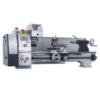 Tour à métaux horizontal multifonctionnel, nouveau, 220V/380V, pour le travail du bois, micro-usinage de précision, broche BT40, 4 outils