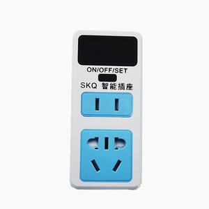 Prise de courant intelligente 4,7x4,8x10,5 cm, télécommande Wi-Fi avec prise en charge vocale pour la domotique - Product Image 2